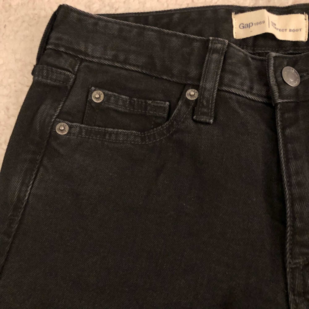 GAP Womens Perfect Boot Mid Rise Jeans Size 25 - Picture 4 of 8